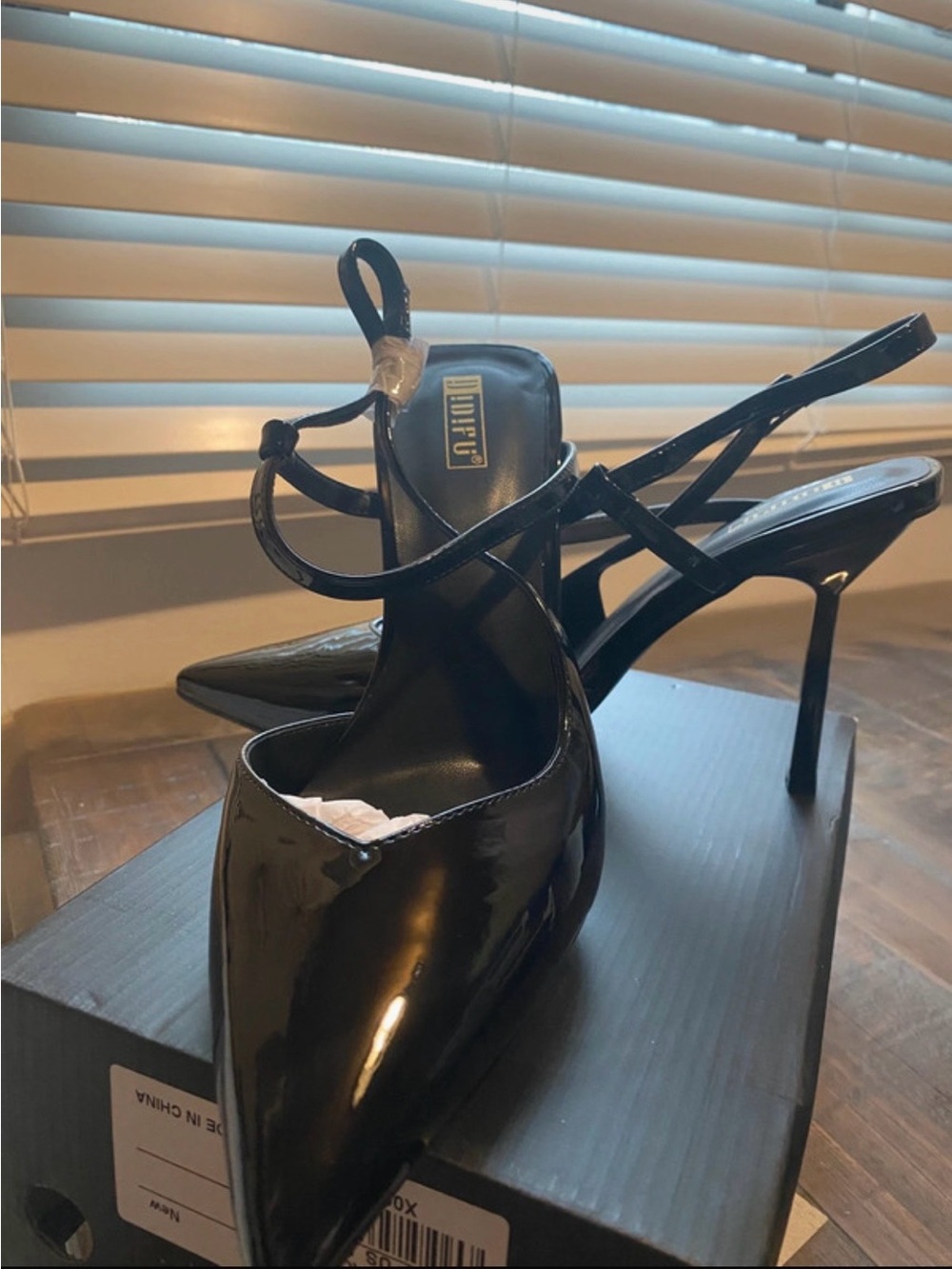 Black heels